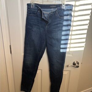 Lucky Brand Skinny Indigo Denim Jeans Size 12/31.